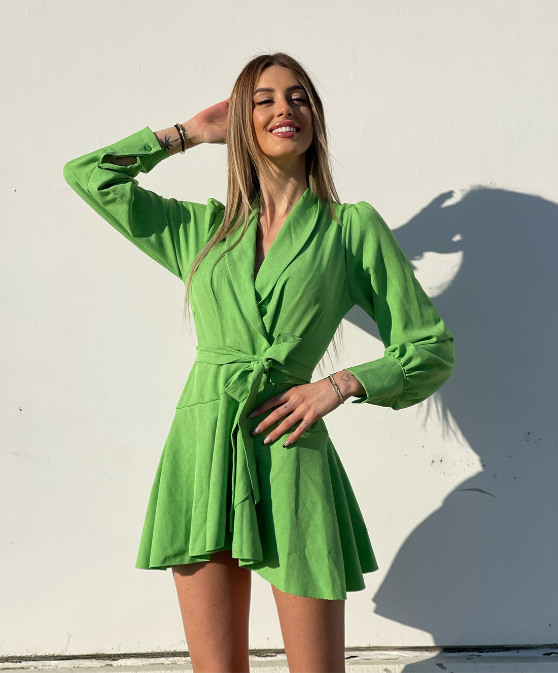 Abito a portafoglio menta