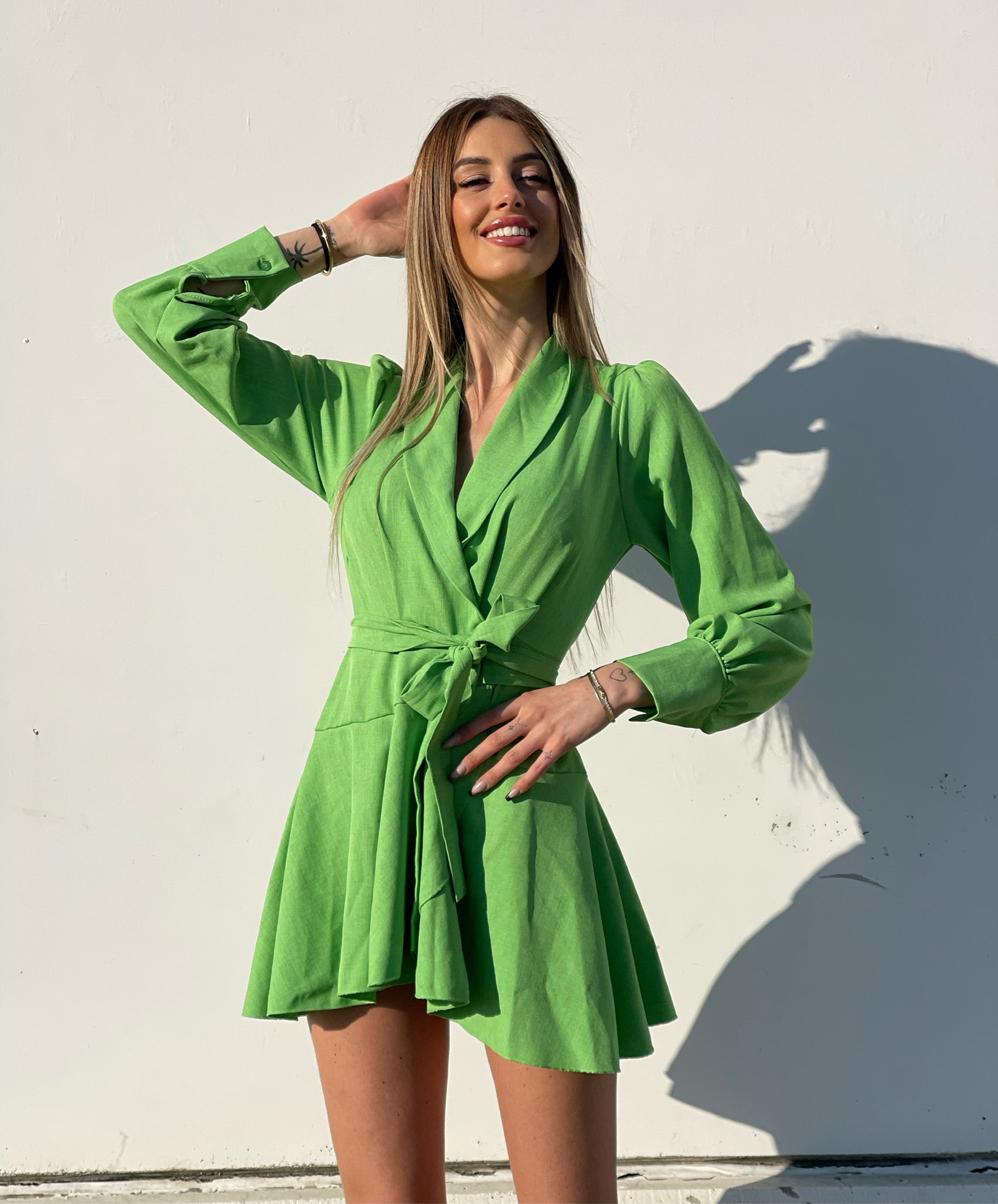 Abito a portafoglio menta