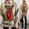 Maglione Teddy Soft Camel