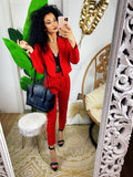 Completo pantalone e giacca corta