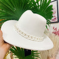 Cappello Bianco catena bianca