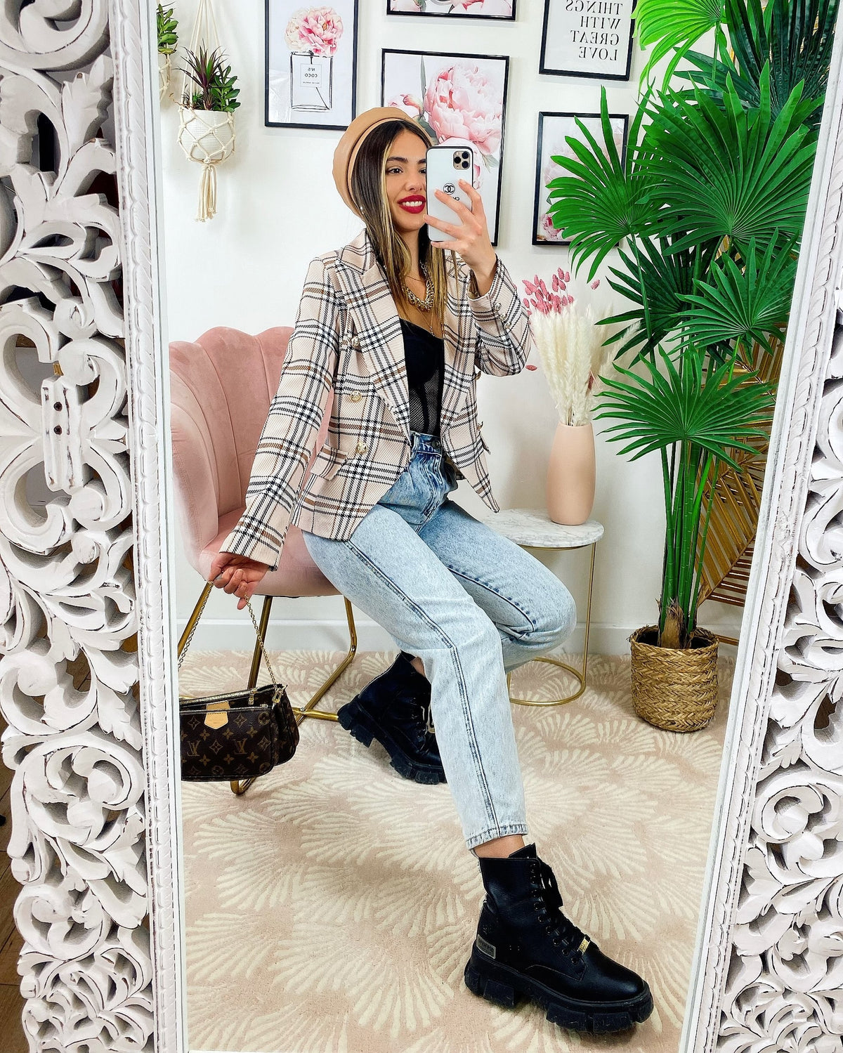 Blazer Paris check