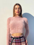 Maglioncino morbidissimo rosa