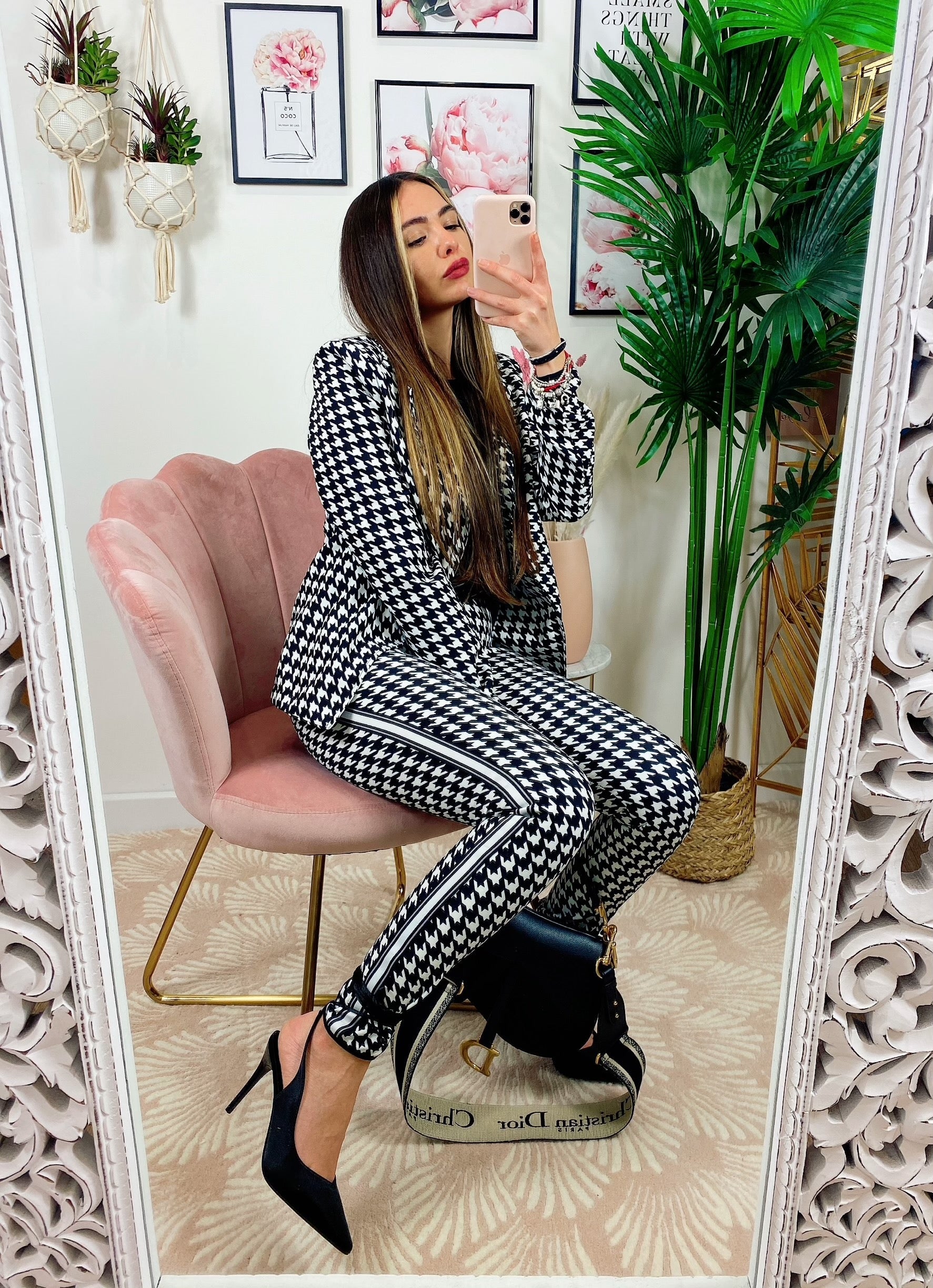 Completo Giacca e Pantalone Pied de Poule