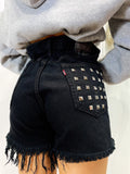 Short Levi’s Vintage con Borchie Nero