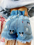 Short Levi’s Vintage con stampa topolino bagno medio