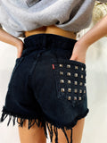 Short Levi’s Vintage con Borchie Nero