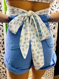 Short a caramella celeste