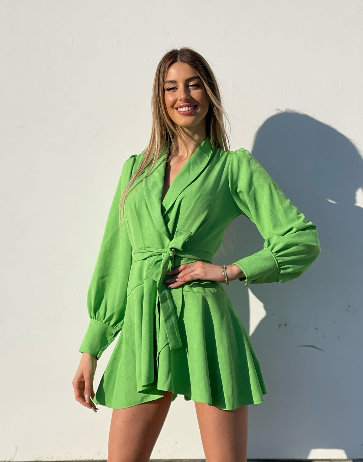 Abito a portafoglio menta