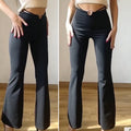 Pantalone a zampa nero