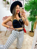Pantalone a Righe a zampa