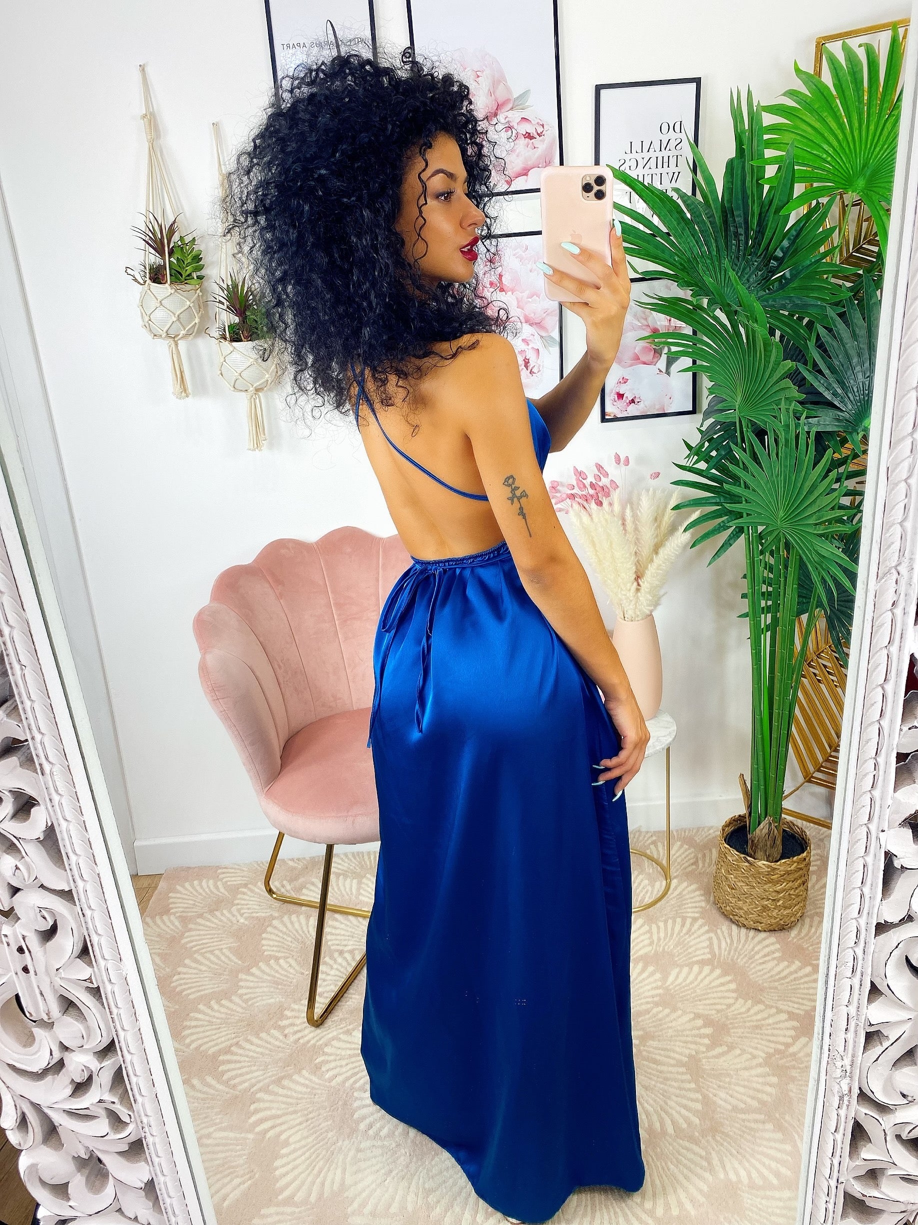 Dress Afrodite blu