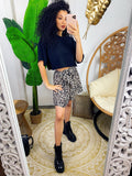 Short maculato con fiocco