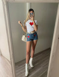 T-shirt heart