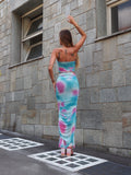 Completo top e gonna in tulle sirena