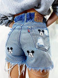 Short Levi’s Vintage con stampa topolino bagno medio
