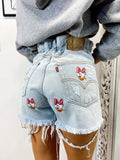 Short Levi’s Vintage con stampa Paperina bagno chiaro