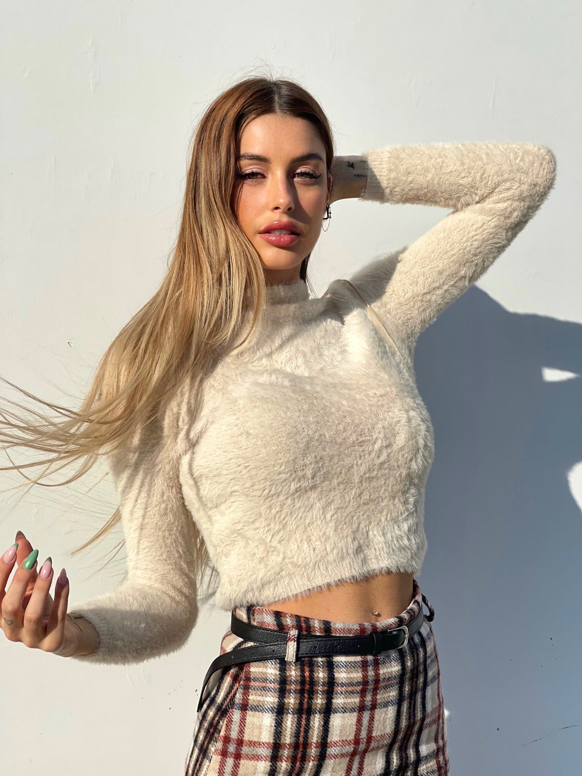Maglioncino morbidissimo beige