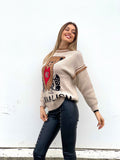 Maglione Teddy Soft Camel