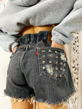 Levi’s Vintage grigio scuro con borchie