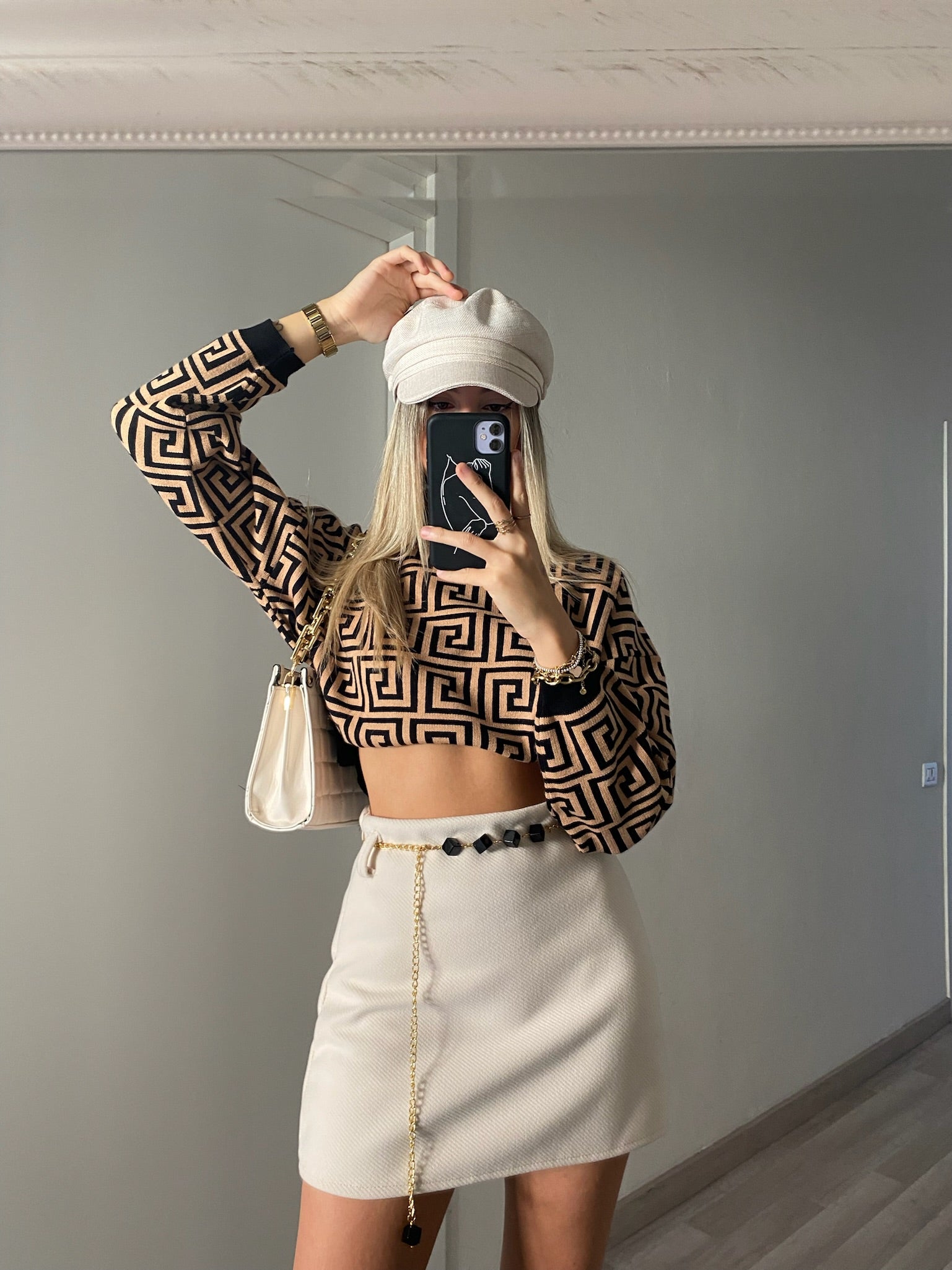 Maglione Vers nero Camel