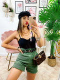 Short verde con elastico