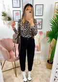 Jeans a vita alta Black Ballon