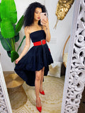 Cinturone glam rosso