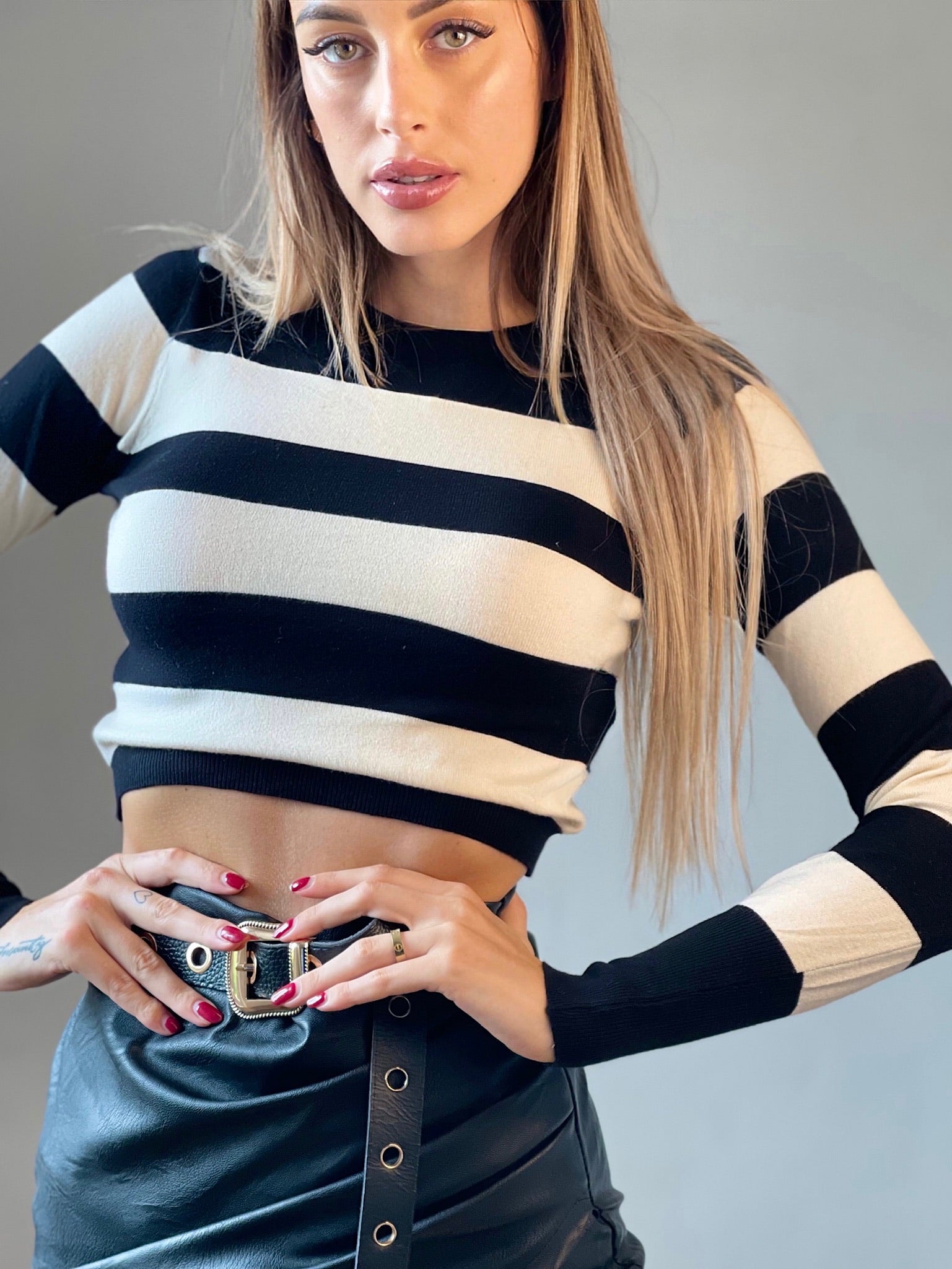 Maglioncino a righe