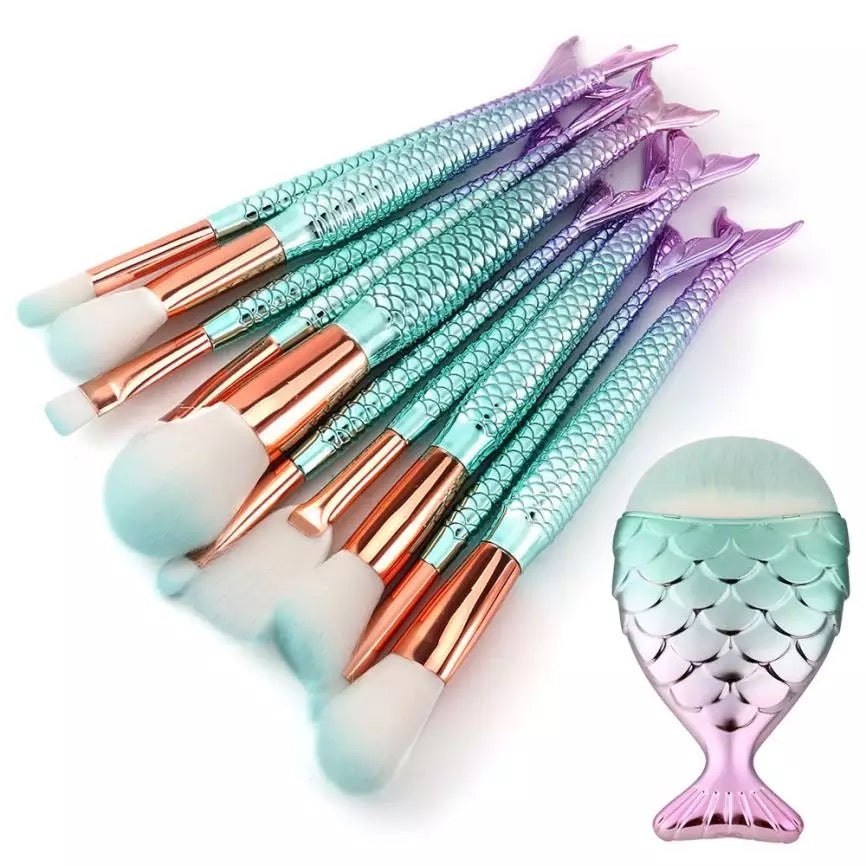 Set pennelli sirena