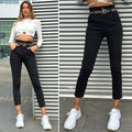 Jeans a caramella nero