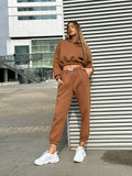 Tuta sportiva due pezzi choco