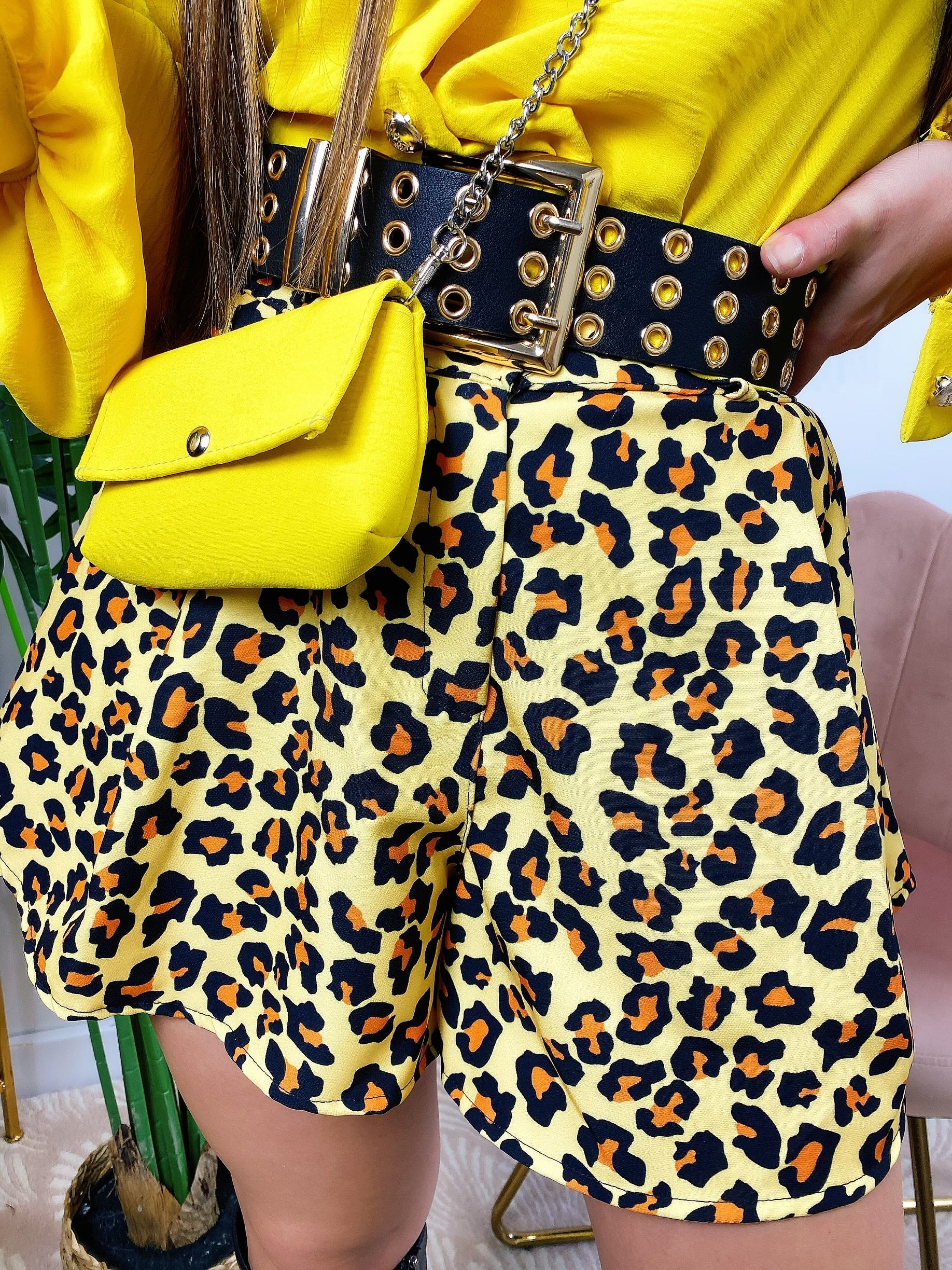 Short maculato Giallo