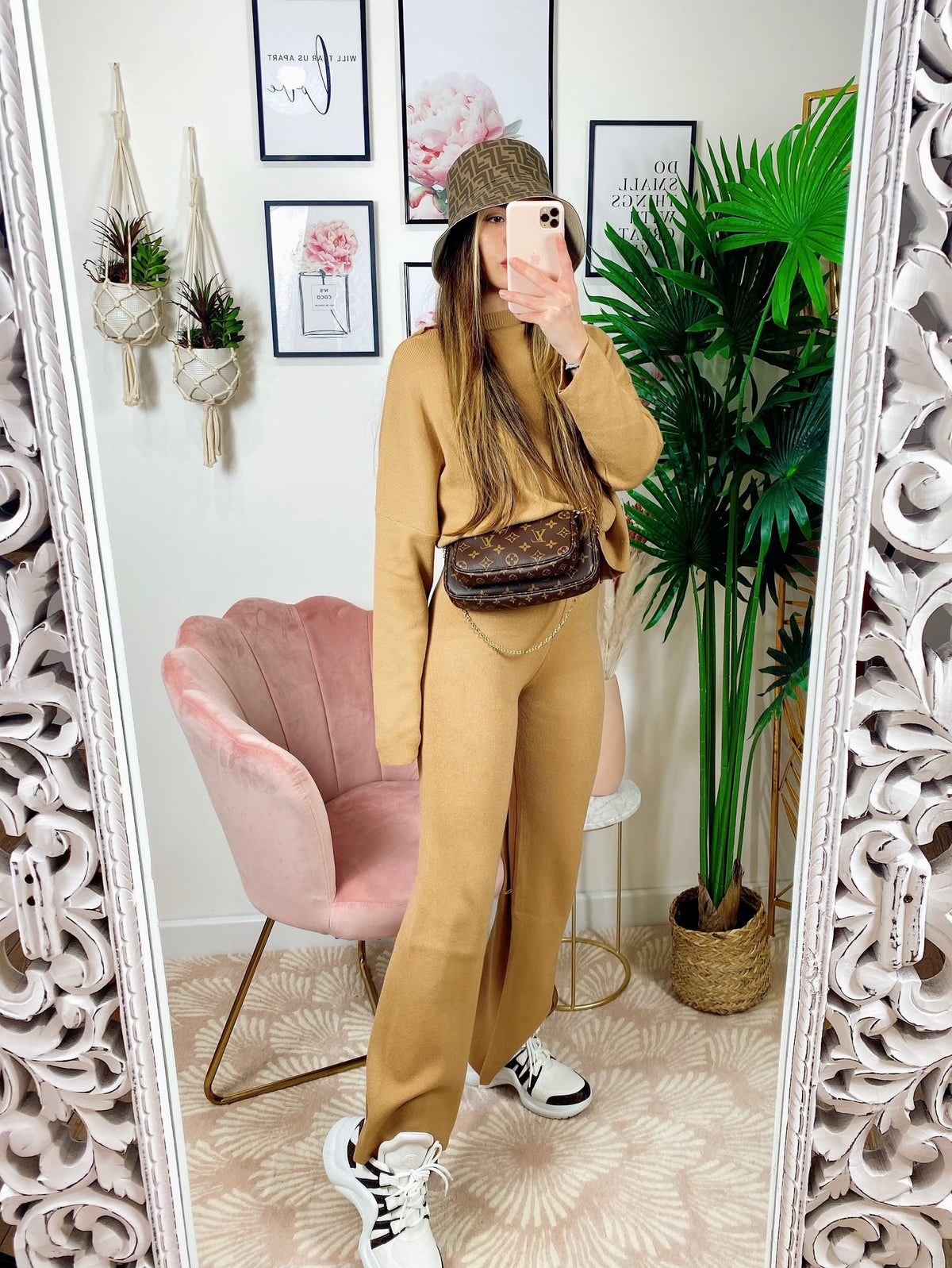 Completo Maglia e pantalone quality Camel