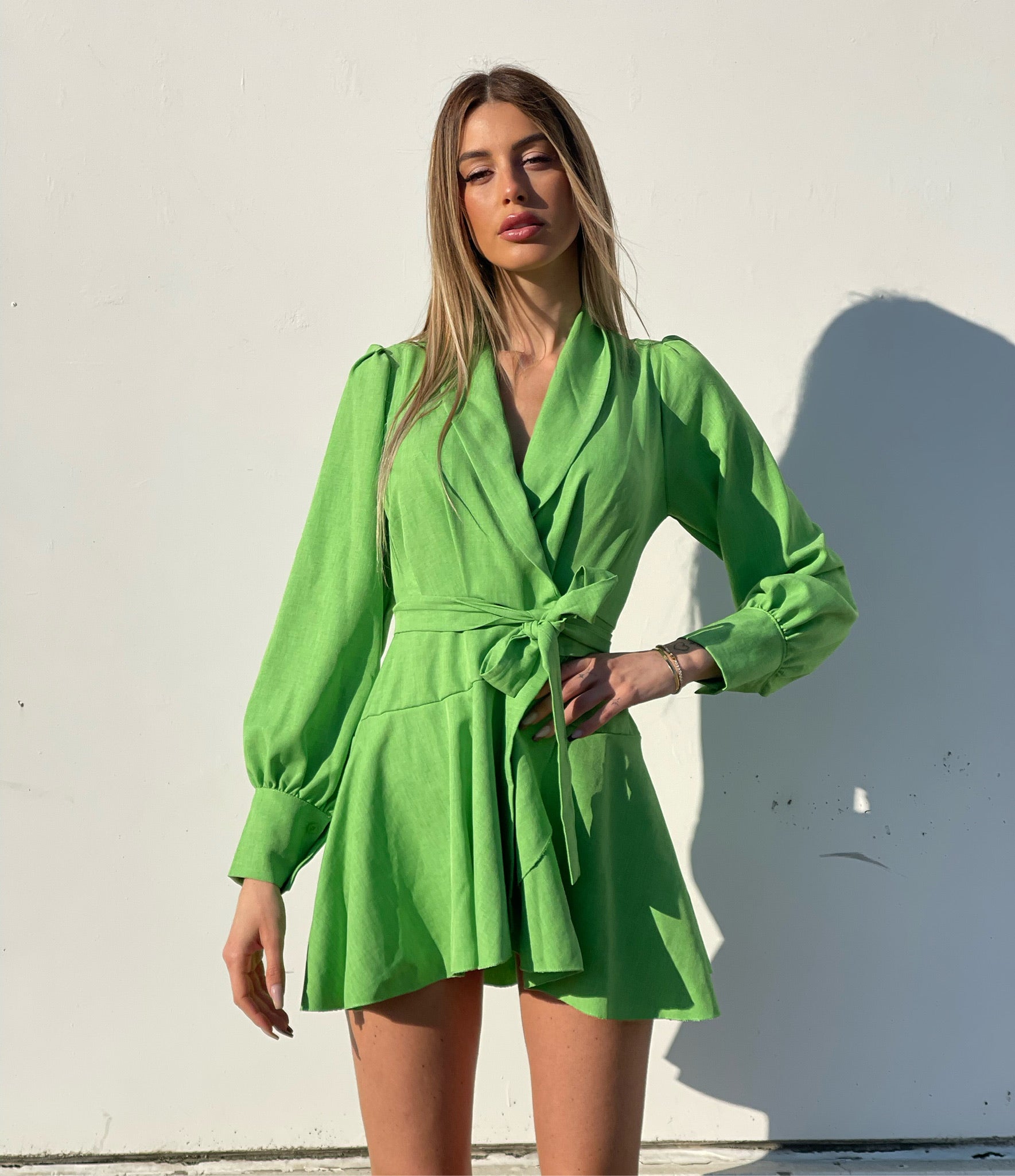 Abito a portafoglio menta