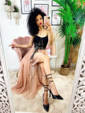 Gonna asimmetrica In tulle
