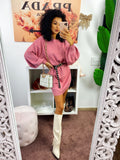 Maxi felpa easy rosa