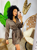 Maxi Camicione maculato