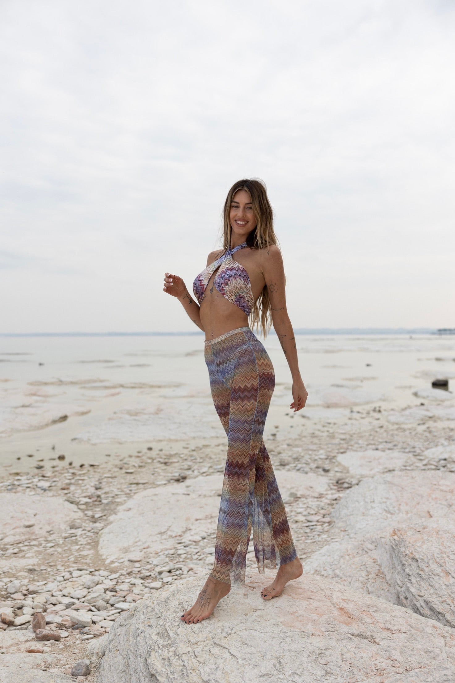 Bikini rainbow tre pezzi