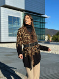 Cardigan animalier