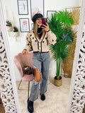 Cardigan a Cuori con bottoni