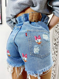 Short Levi’s Vintage con stampa Paperina bagno medio