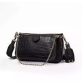Set 3 bag con catena oro