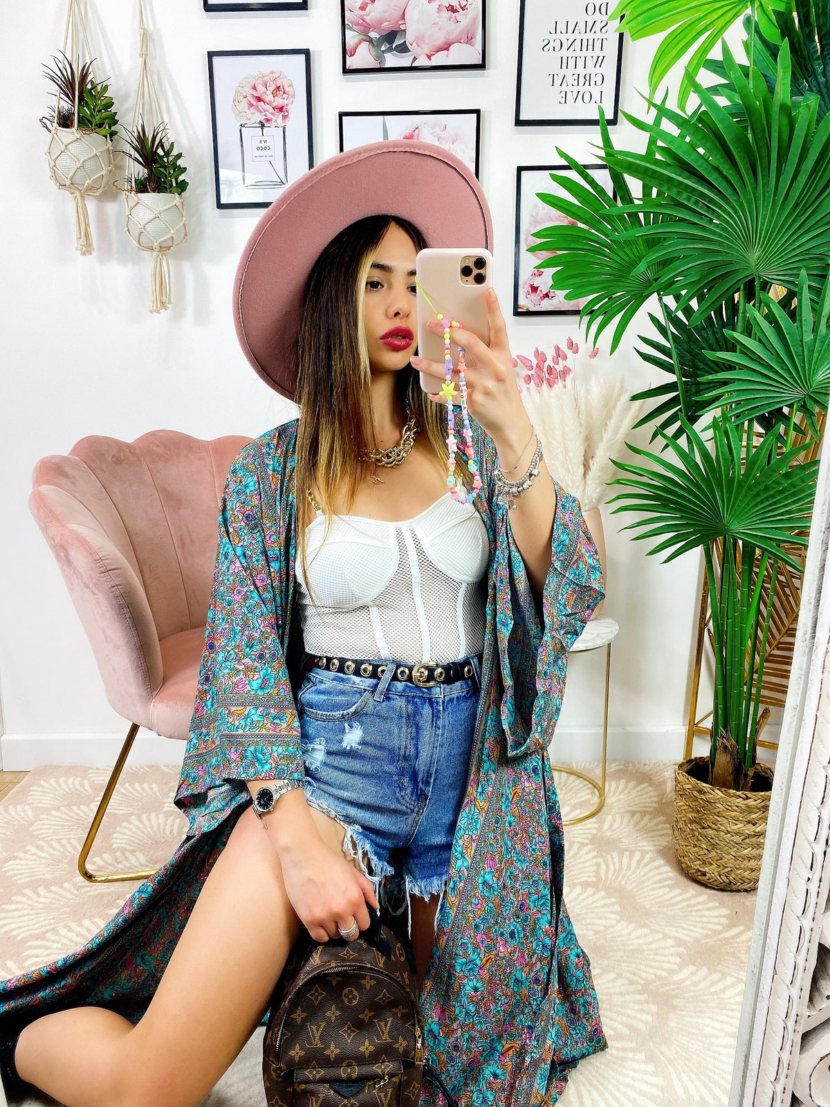 Kimono Tiffany rosa