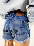 Short Levi’s Vintage bagno scuro con stampe