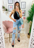 Jeans Mon amour con strappi