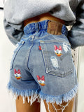 Short Levi’s Vintage con stampa Paperina bagno medio