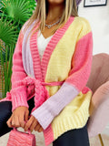 Cardigan Rainbow rosa quality