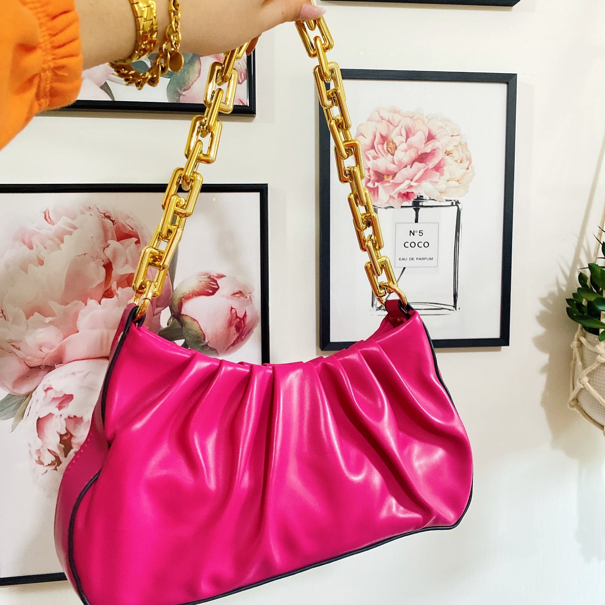 Bag con catena e tracolla