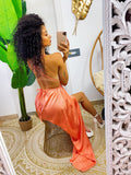 Dress Afrodite pesca